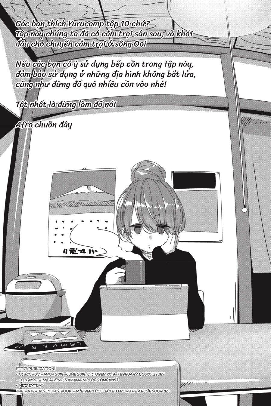 Laid-Back Camp Chap 57.6 - Next Chap 58.6