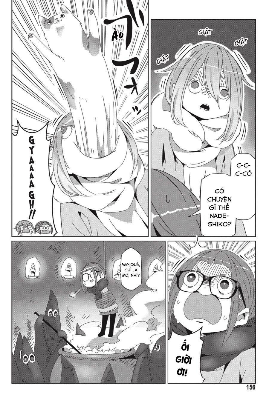 Laid-Back Camp Chap 57.6 - Next Chap 58.6