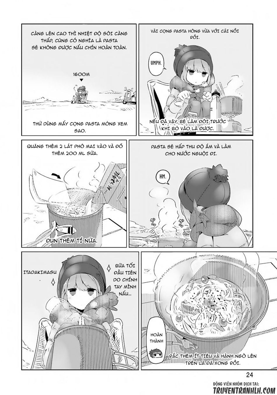 Laid-Back Camp Chap 7 - Next Chap 8