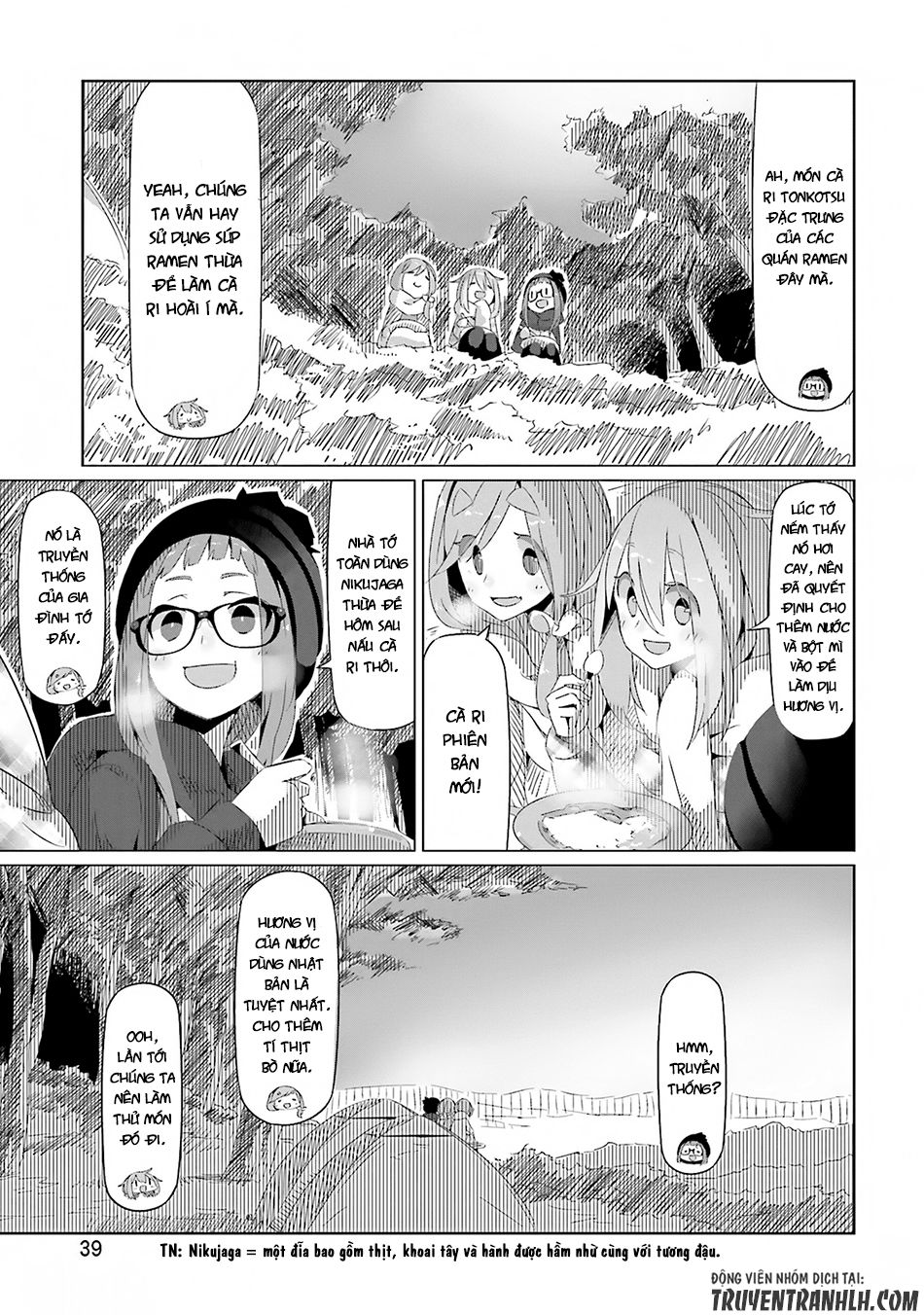Laid-Back Camp Chap 8 - Next Chap 9