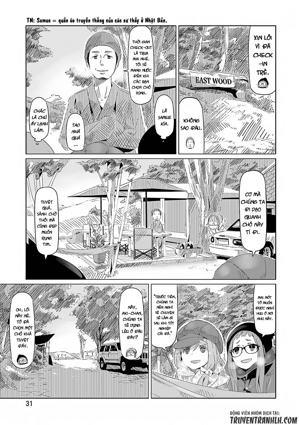 Laid-Back Camp Chap 8 - Next Chap 9