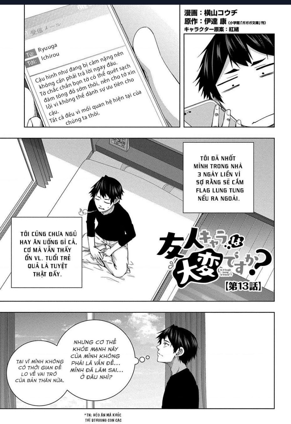 Làm Bạn Thân Có Khó Không? Chap 13 - Next Chap 14