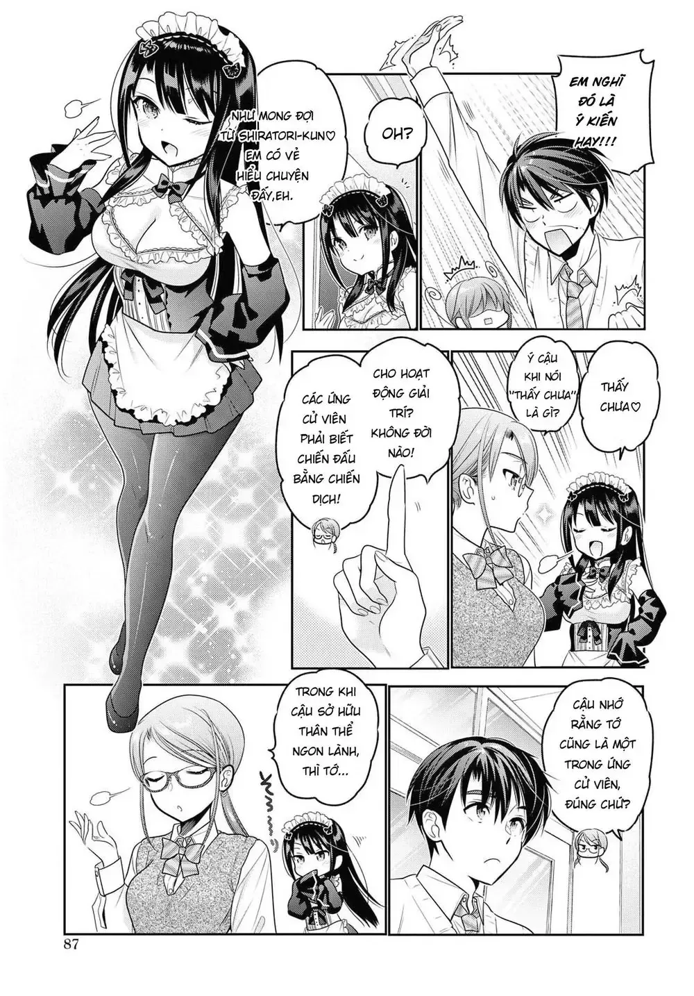 Làm Thế Nào Để Rèn Shishunki-Chan Nên Người Chap 7 - Next Chap 8