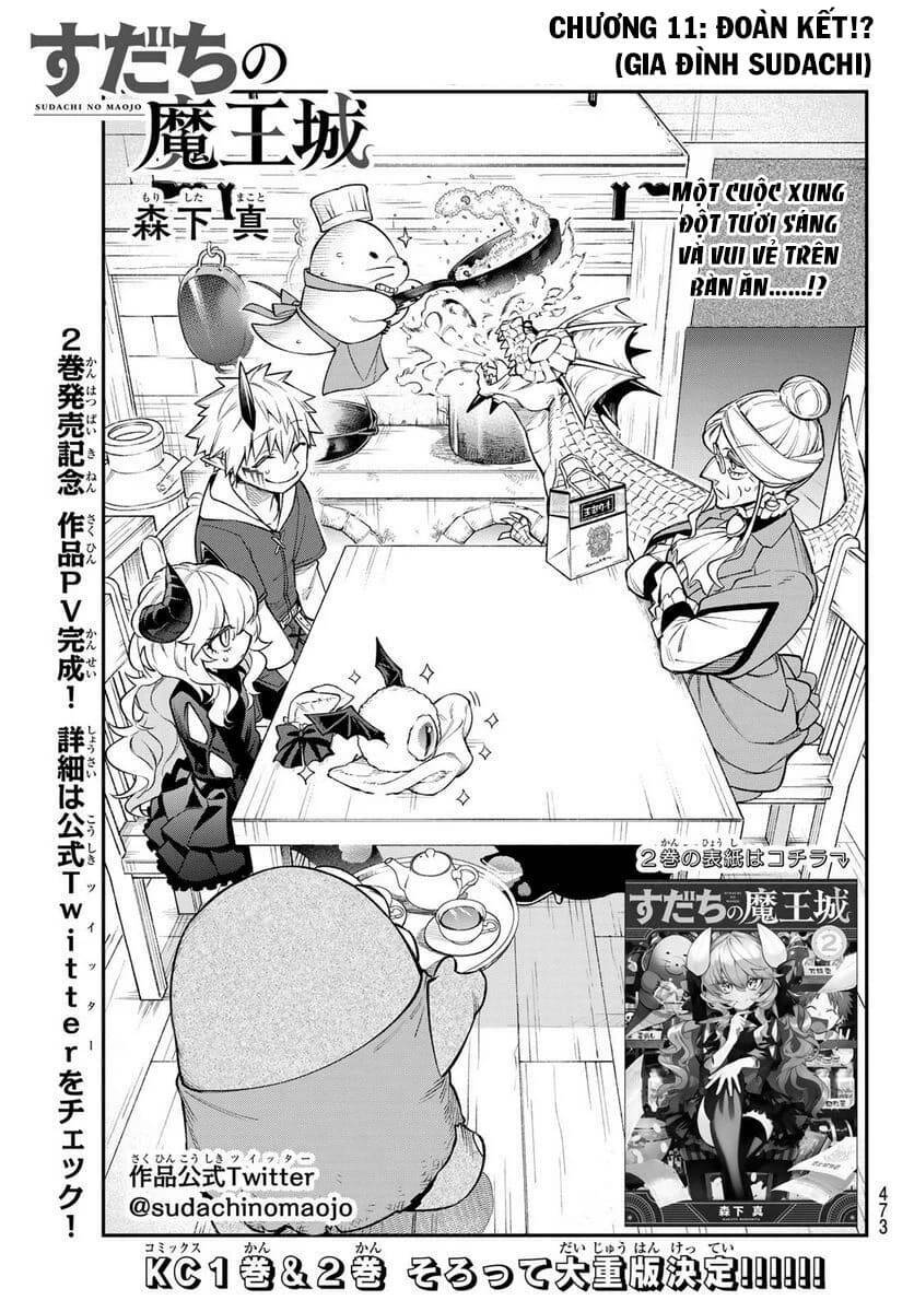 Lâu Đài Ma Vương Sudachi Chap 11 - Next Chap 12