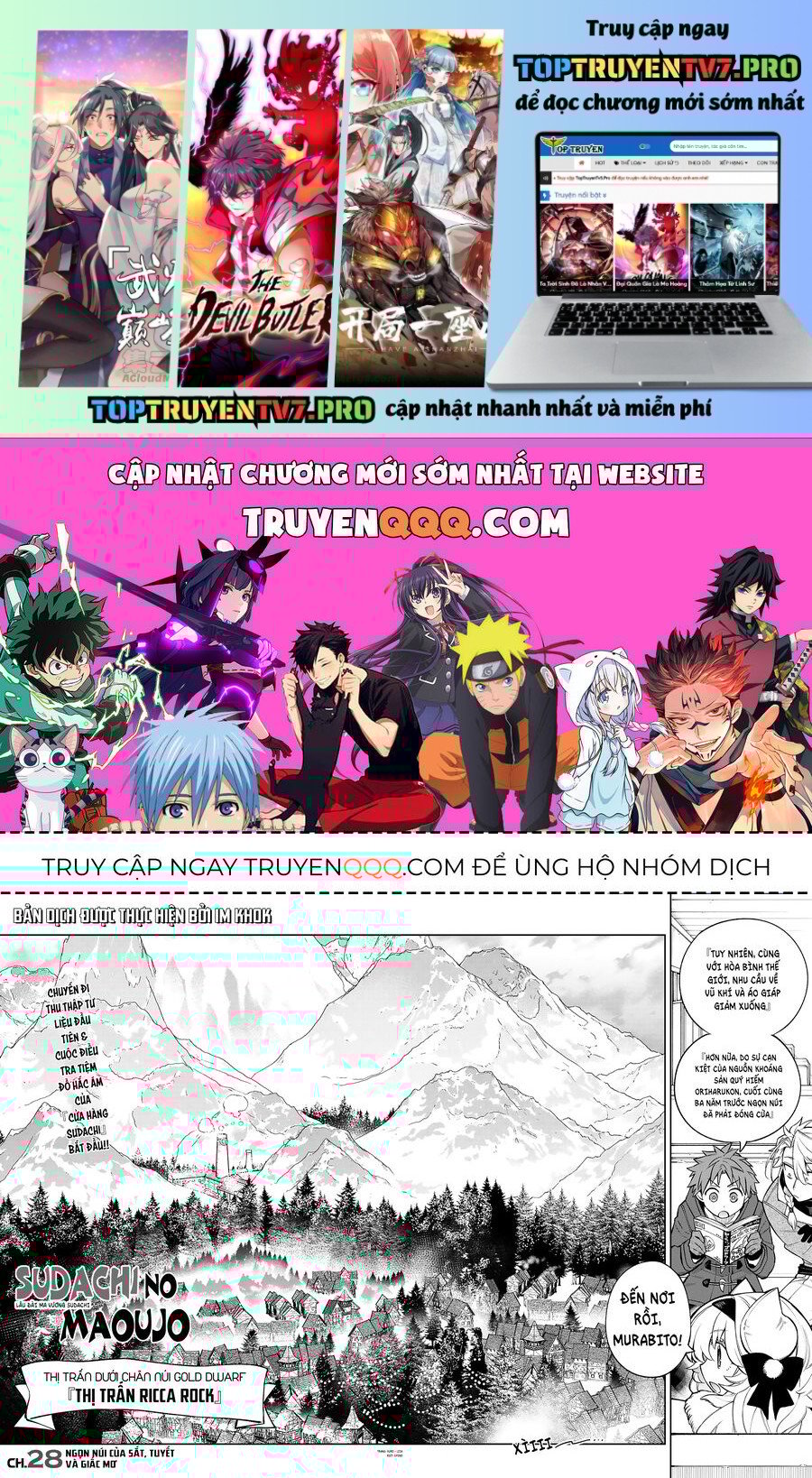 Lâu Đài Ma Vương Sudachi Chap 28 - Next Chap 29