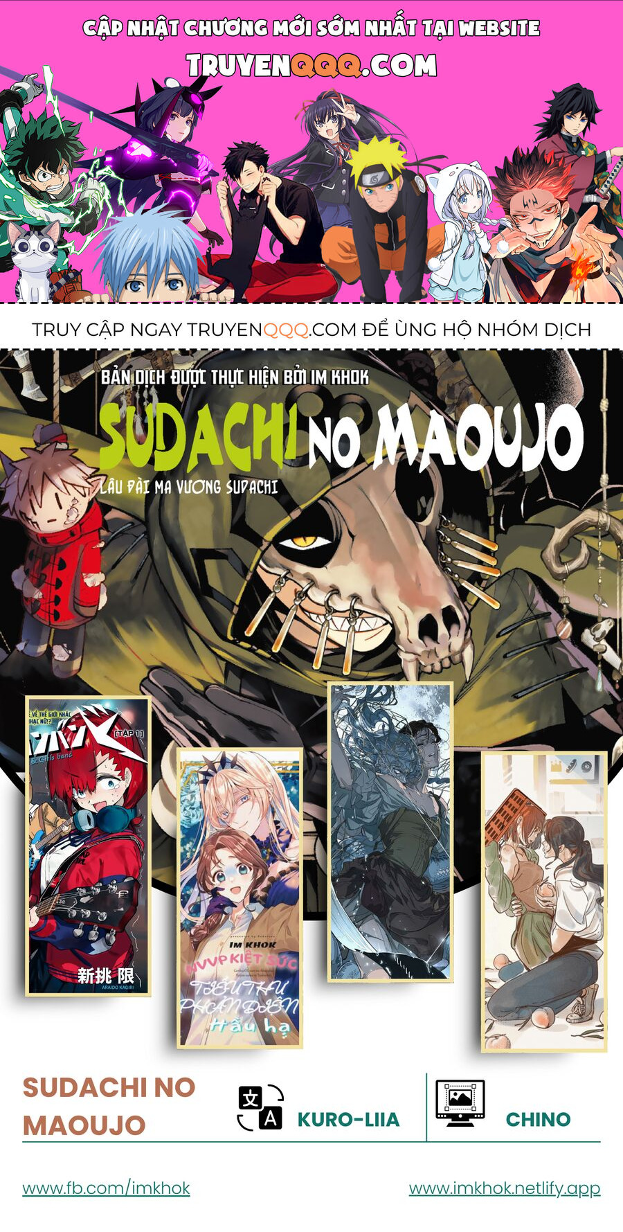 Lâu Đài Ma Vương Sudachi Chap 32 - Next Chap 33