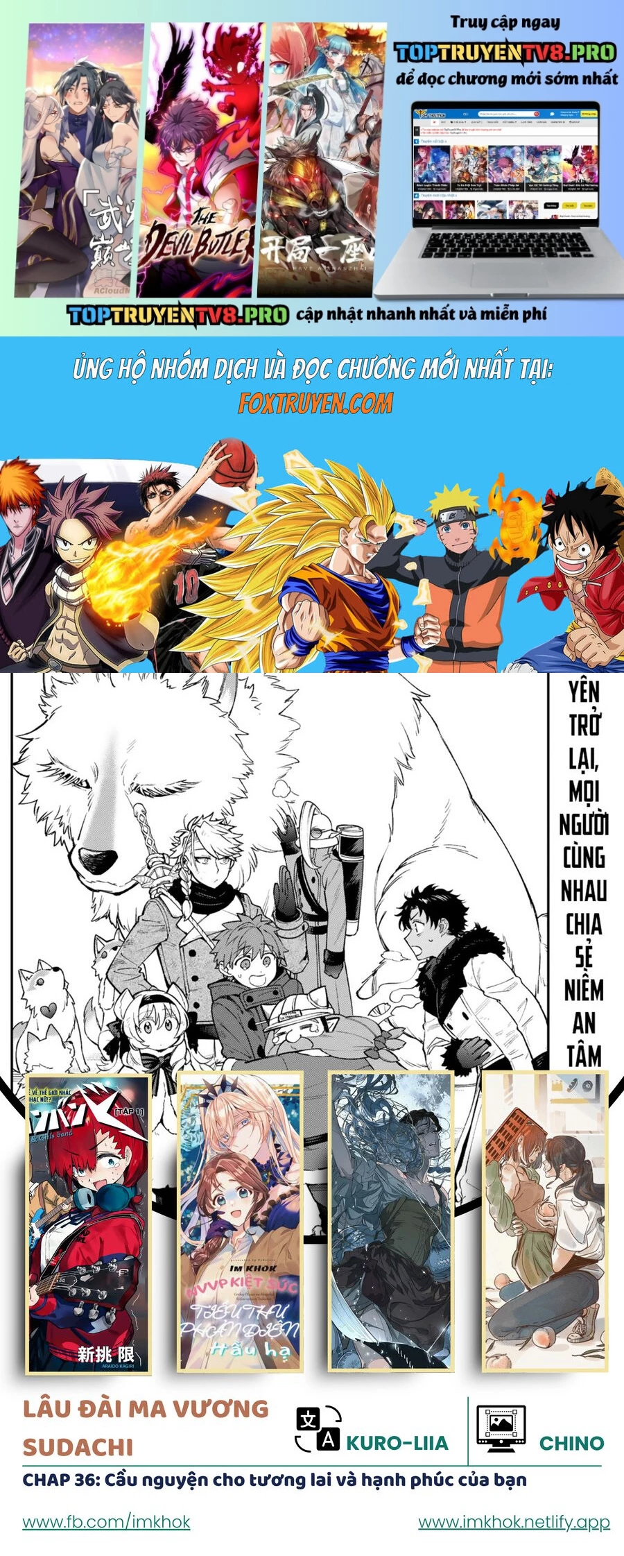 Lâu Đài Ma Vương Sudachi Chap 36 - Next Chap 37