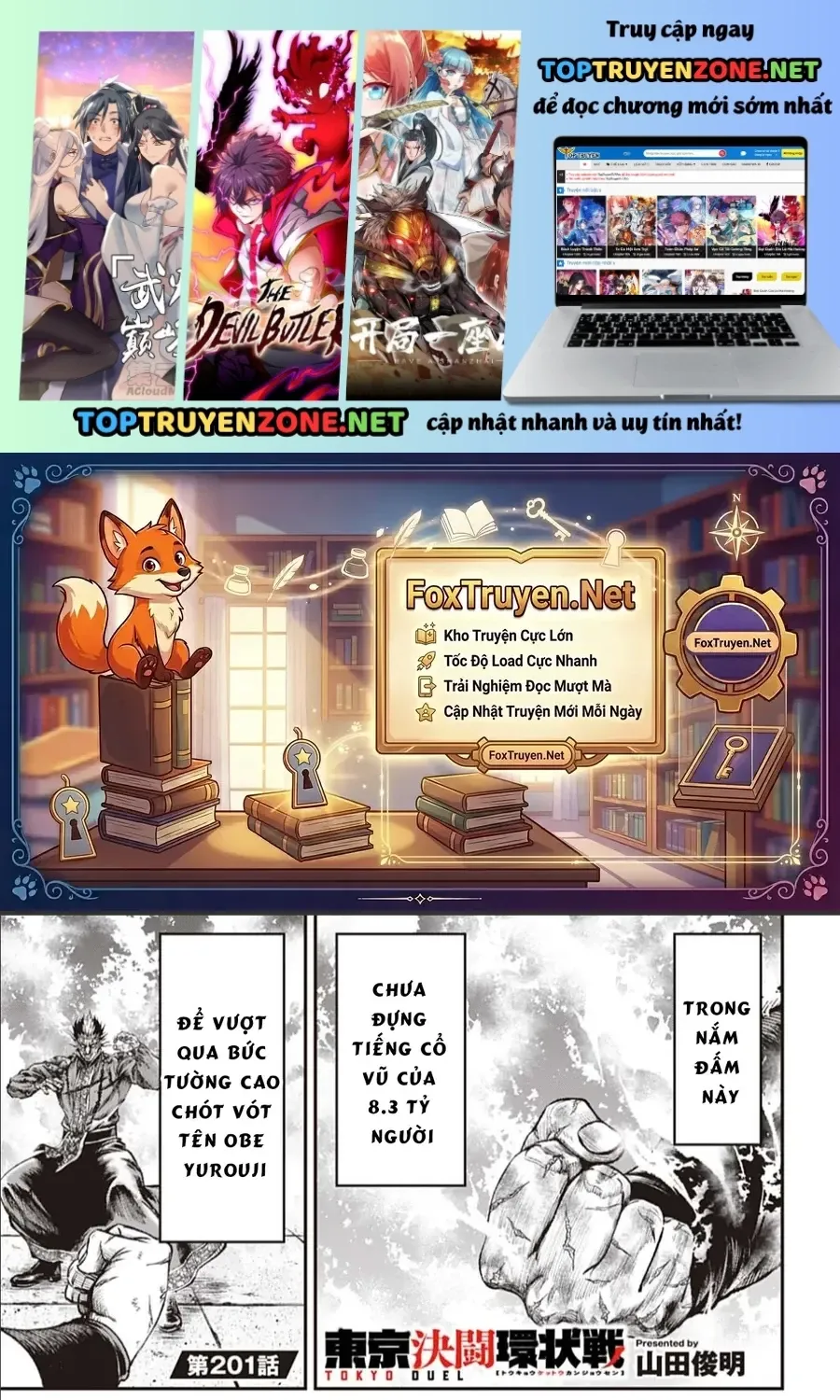 Loạn Đấu Tokyo Chap 201 - Next Chap 202
