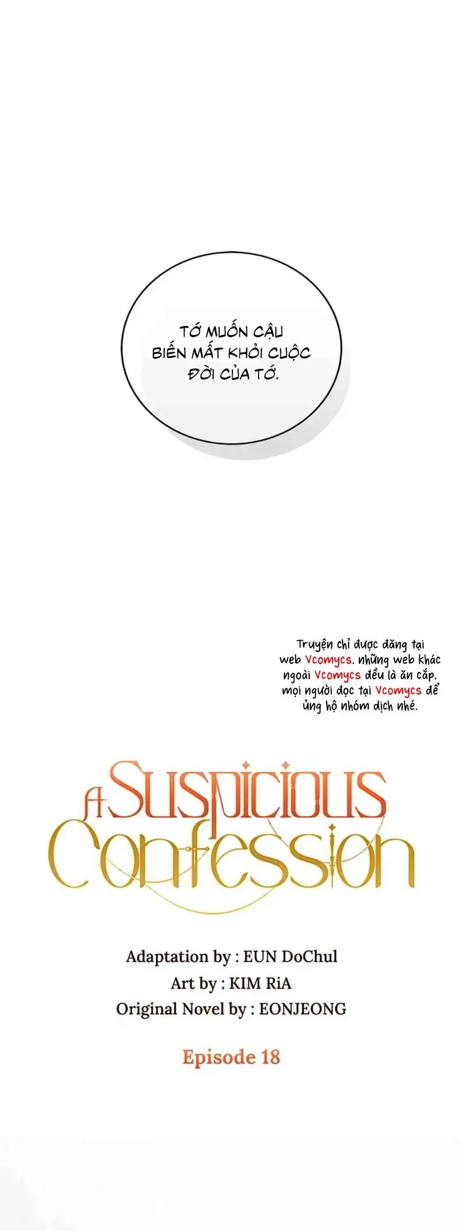 Lời Tỏ Tình Đáng Ngờ Chap 18 - Next Chap 19