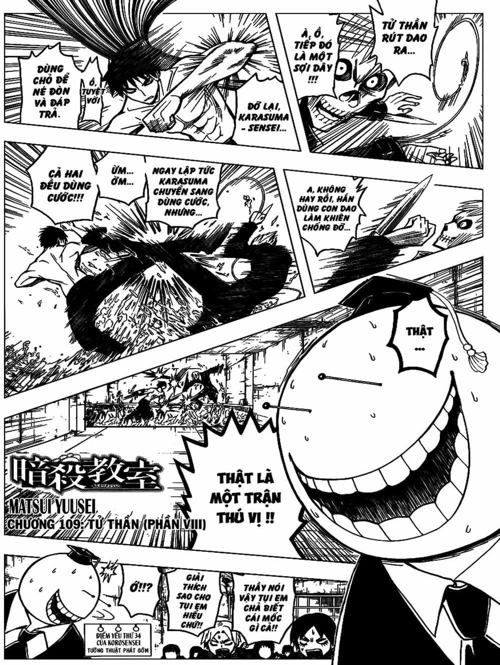 LỚP HỌC ÁM SÁT Chap 106 - Next Chap 107