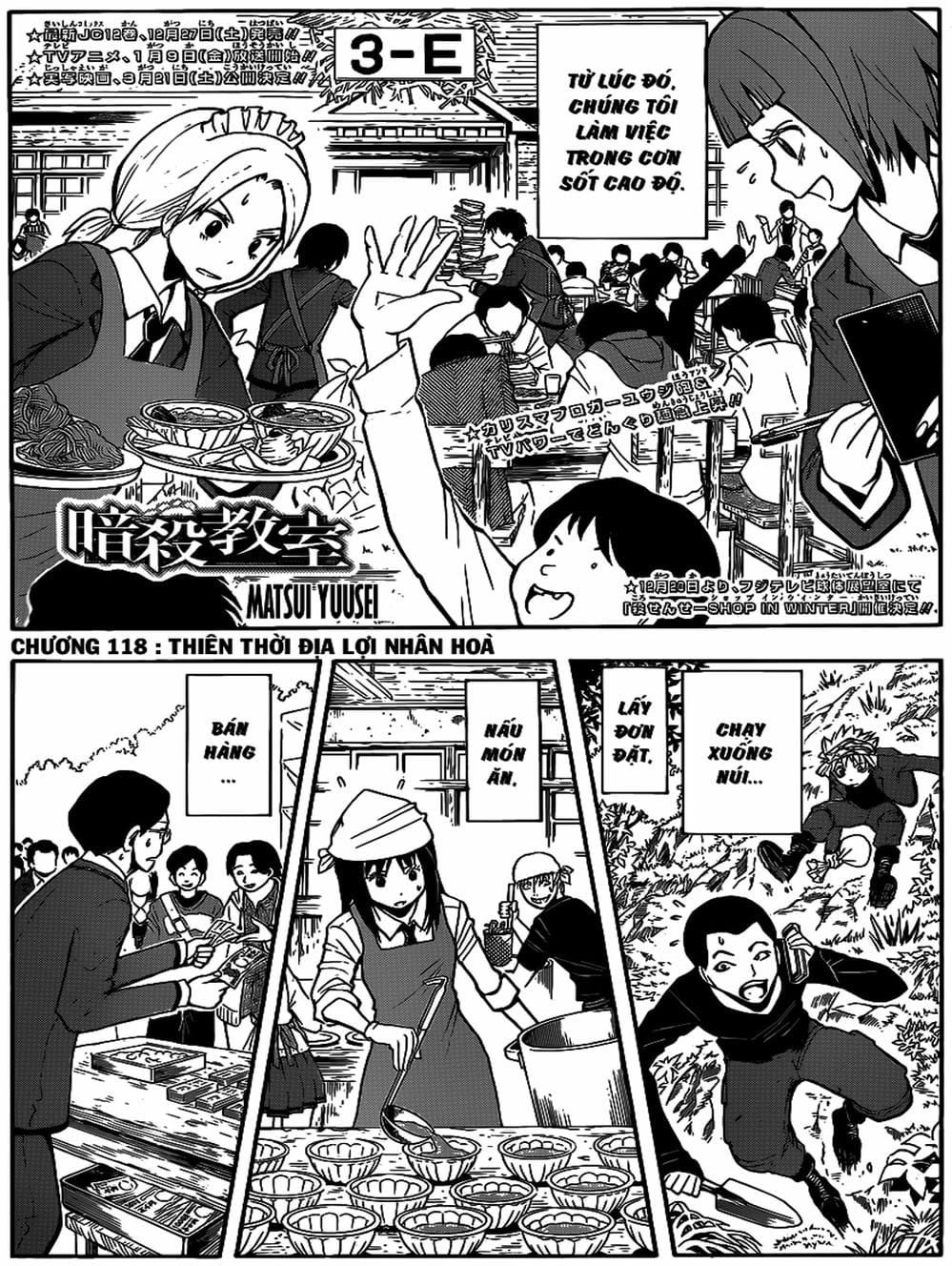 LỚP HỌC ÁM SÁT Chap 114 - Next Chap 115