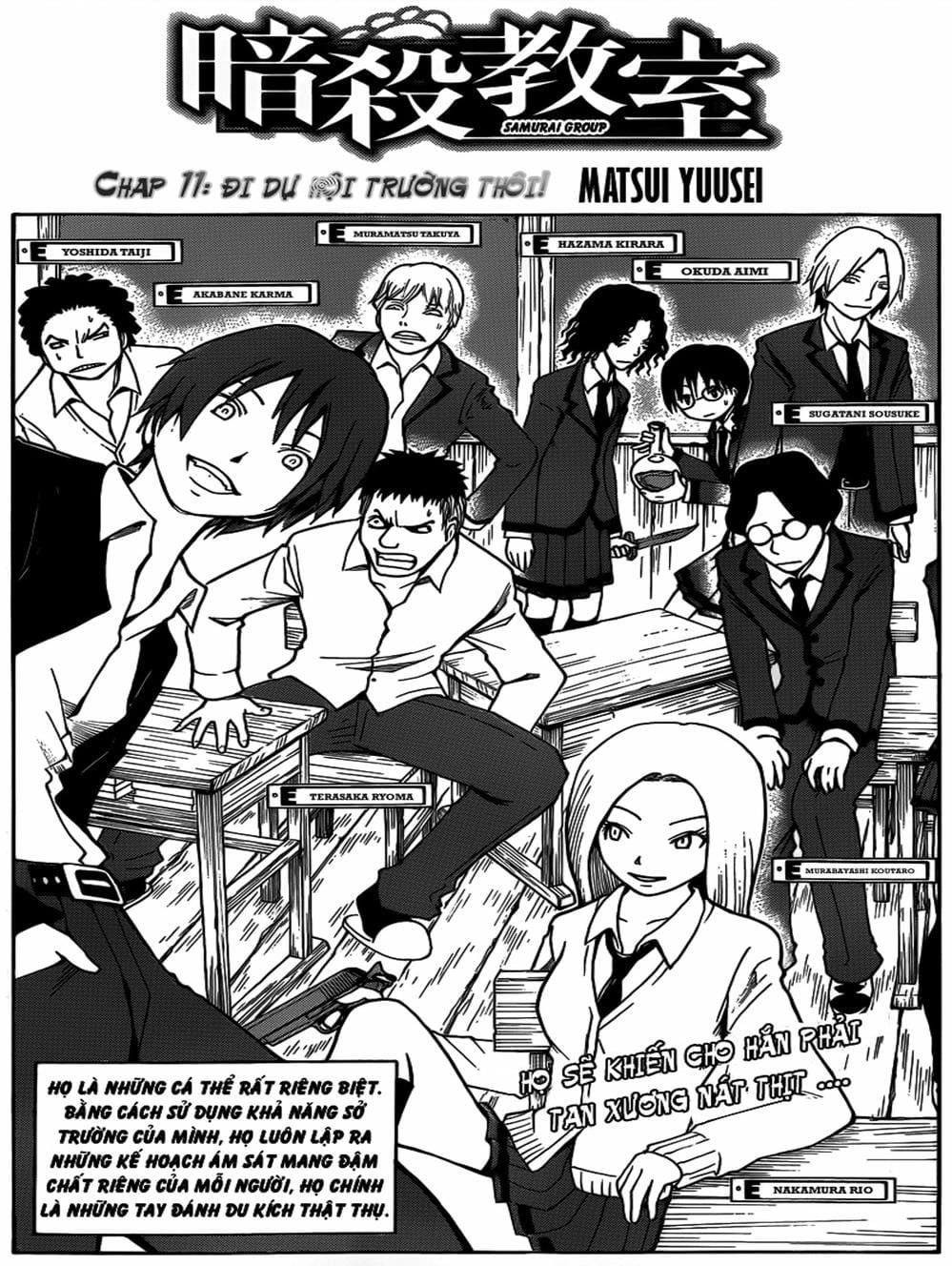 LỚP HỌC ÁM SÁT Chap 12 - Next Chap 13