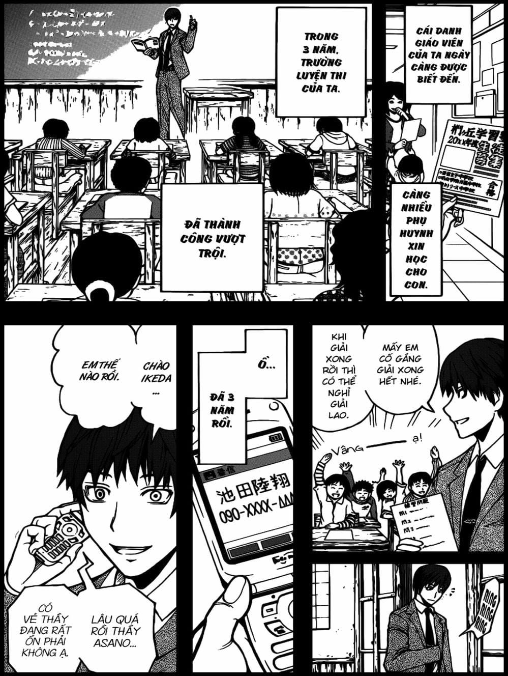 LỚP HỌC ÁM SÁT Chap 122 - Next Chap 123