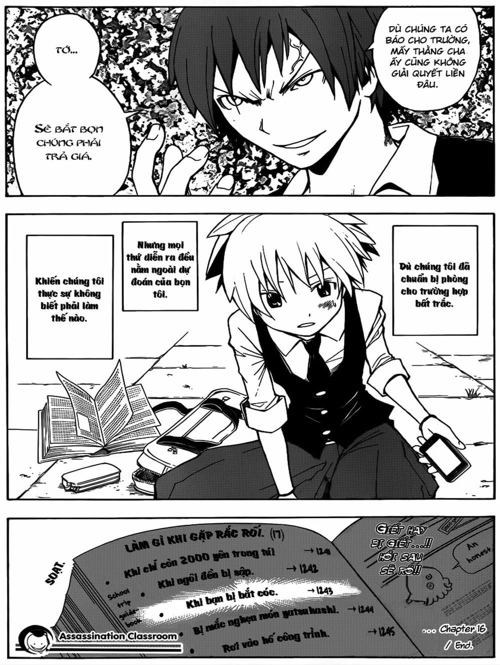 LỚP HỌC ÁM SÁT Chap 18 - Next Chap 19