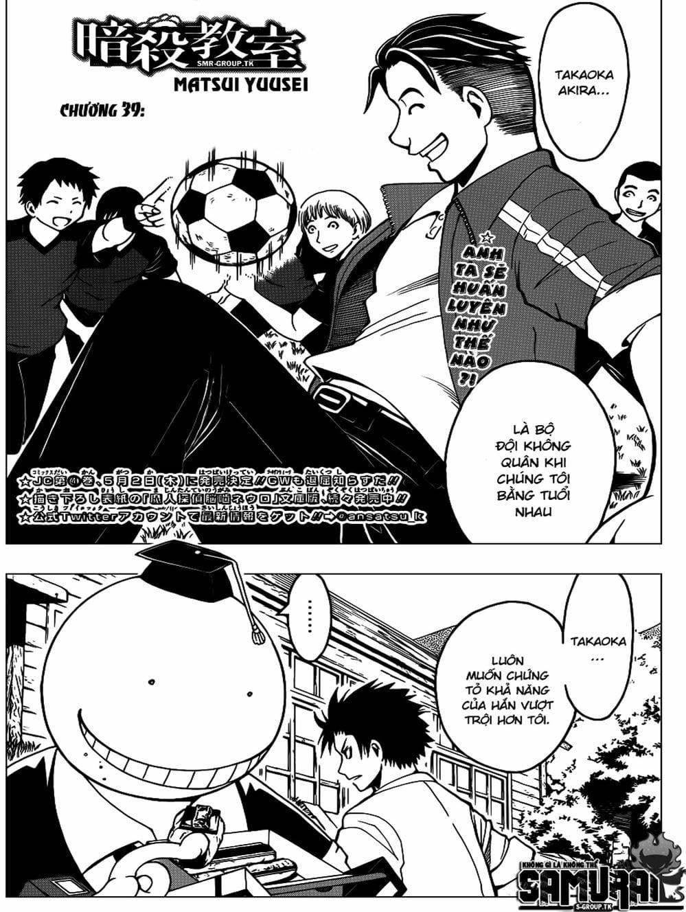 LỚP HỌC ÁM SÁT Chap 39 - Next Chap 40