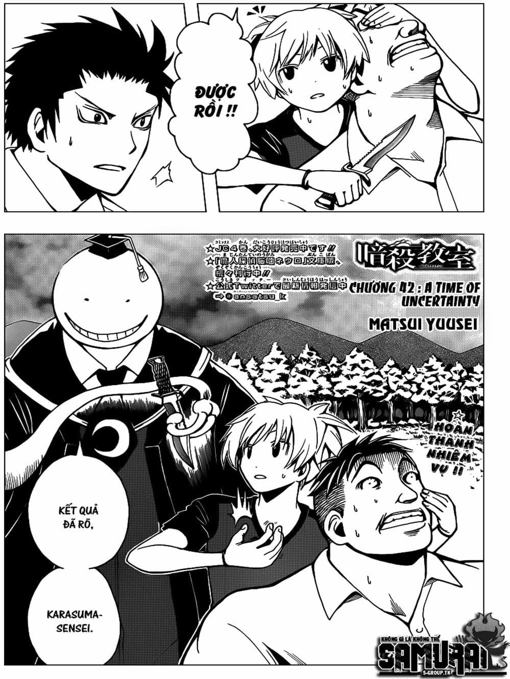 LỚP HỌC ÁM SÁT Chap 42 - Next Chap 43