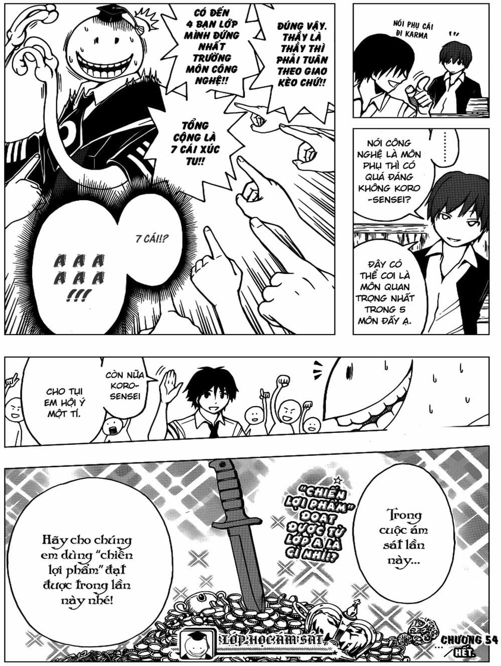 LỚP HỌC ÁM SÁT Chap 54 - Next Chap 55