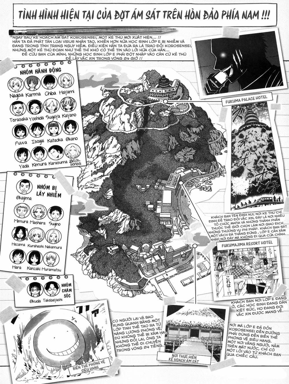 LỚP HỌC ÁM SÁT Chap 61 - Next Chap 62