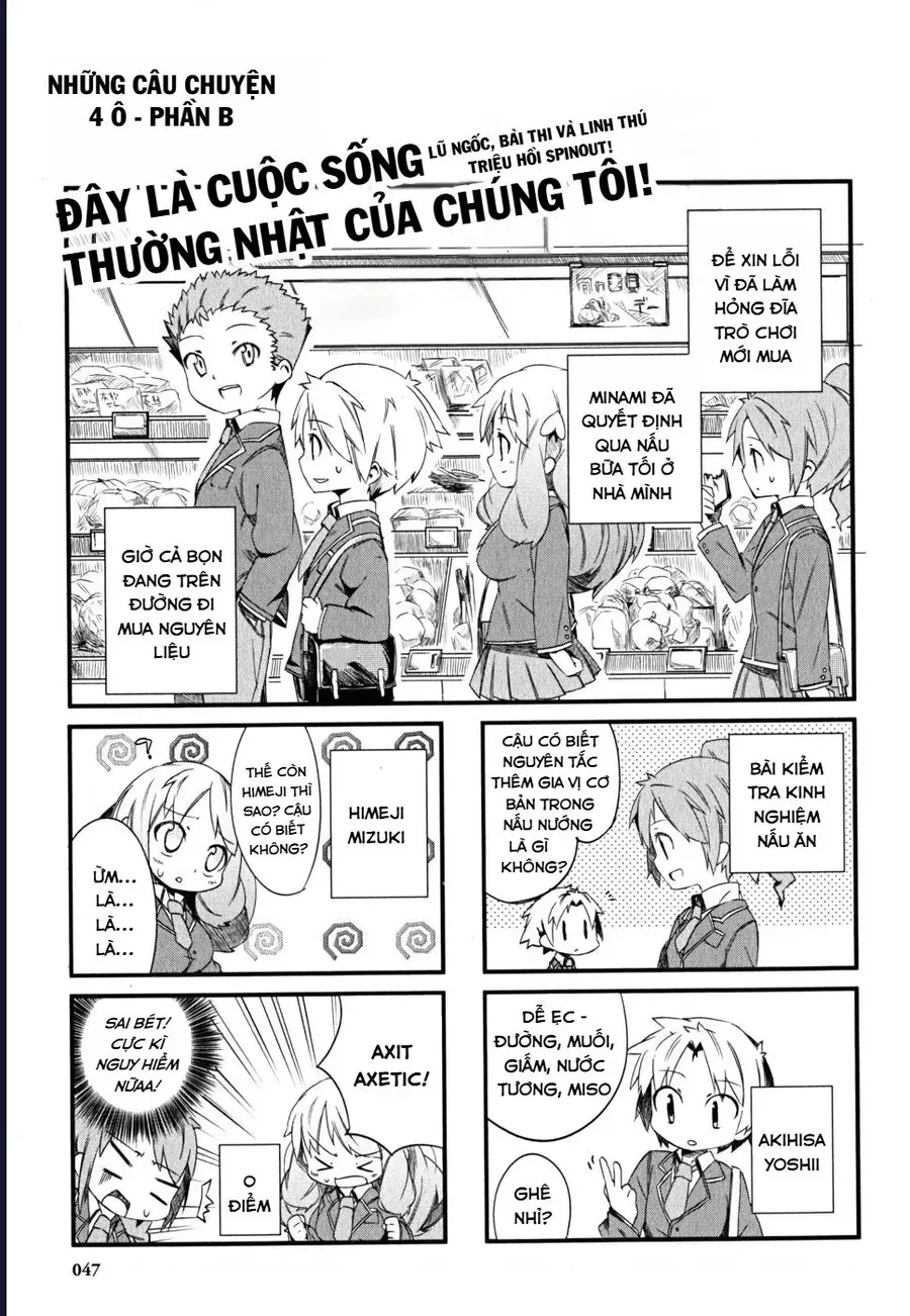 Lũ Ngốc, Bài Thi Và Linh Thú Triệu Hồi Spinout! Đây Là Cuộc Sống Thường Nhật Của Chúng Tôi! Chap 2 - Next Chap 3