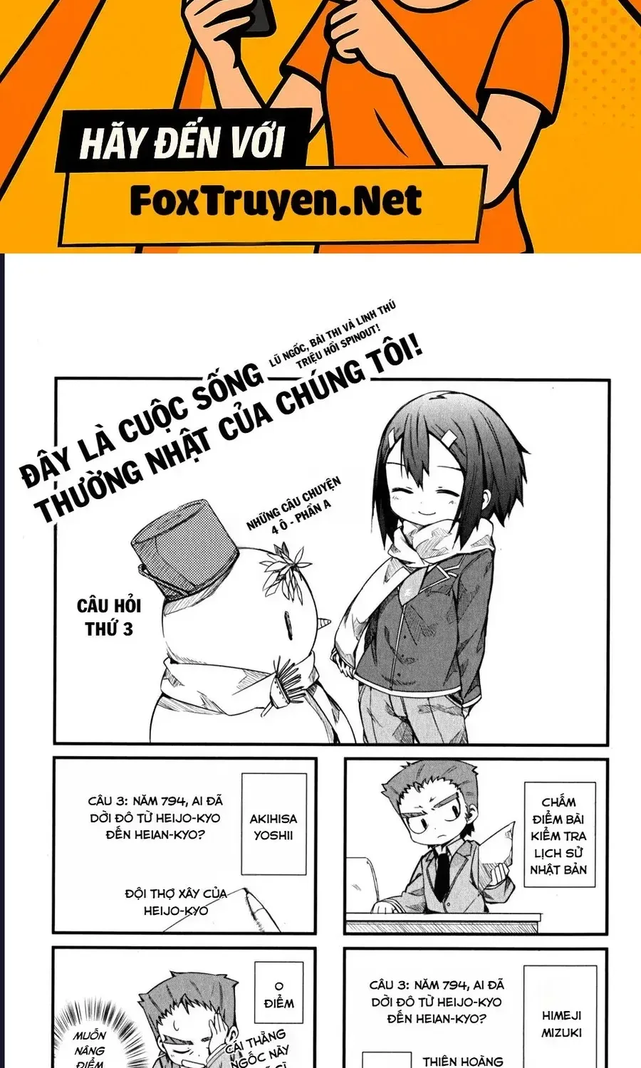 Lũ Ngốc, Bài Thi Và Linh Thú Triệu Hồi Spinout! Đây Là Cuộc Sống Thường Nhật Của Chúng Tôi! Chap 3 - Next Chap 4