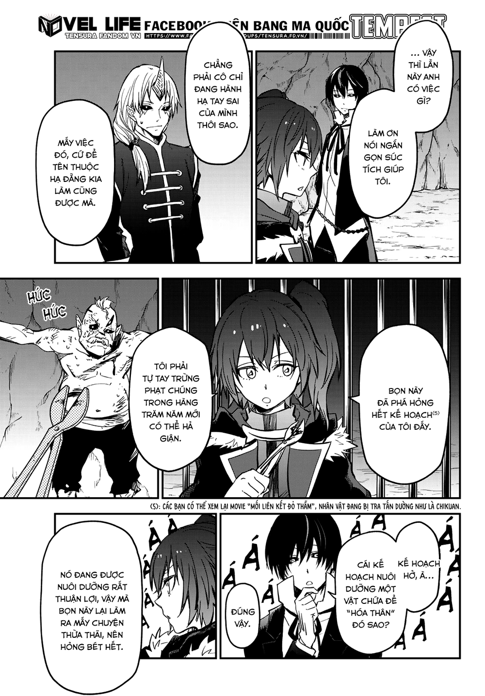 Lúc Đó, Tôi Đã Chuyển Sinh Thành Slime Chap 133 - Lời Thì Thầm Của Ác Ma - Next Chap 134