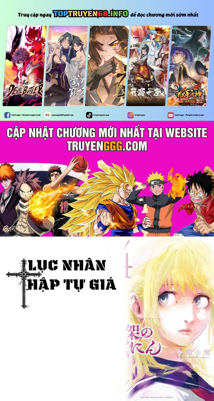 Lục Nhân Thập Tự Giá Chap 163 - Next Chap 164