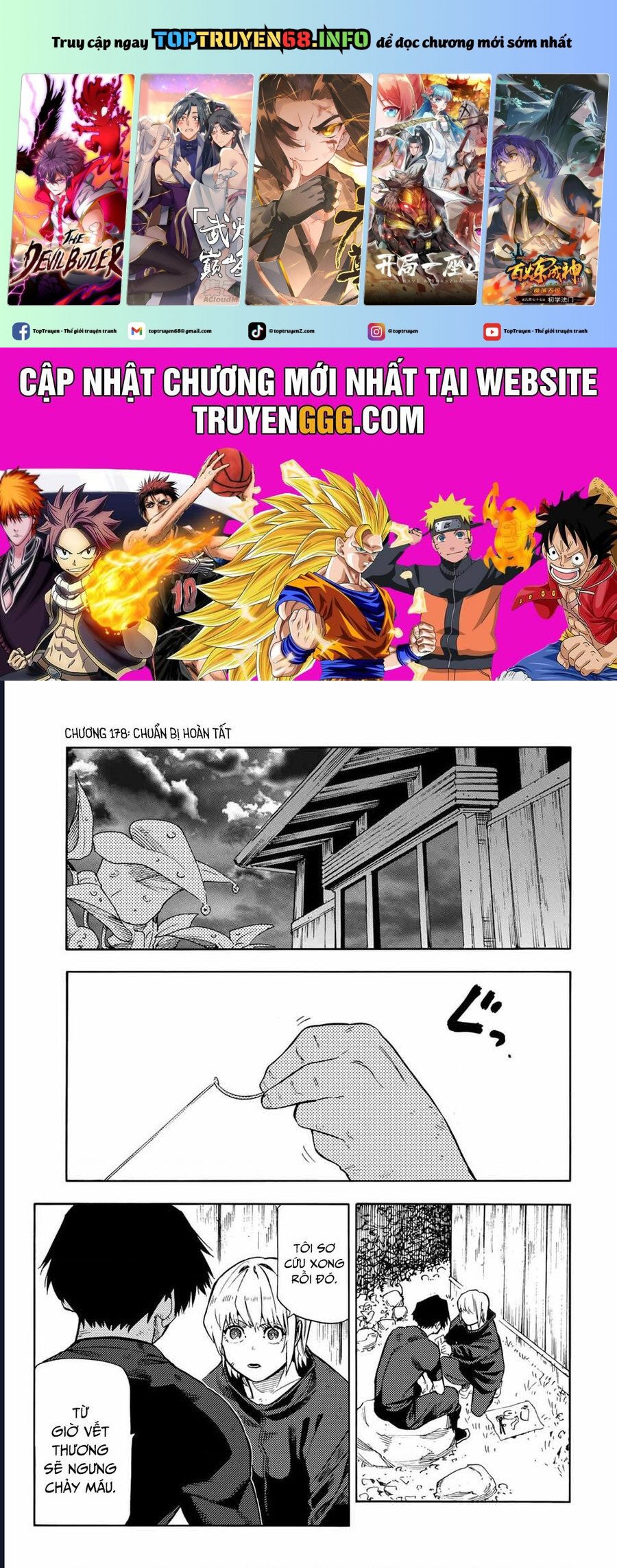 Lục Nhân Thập Tự Giá Chap 178 - Next Chap 179