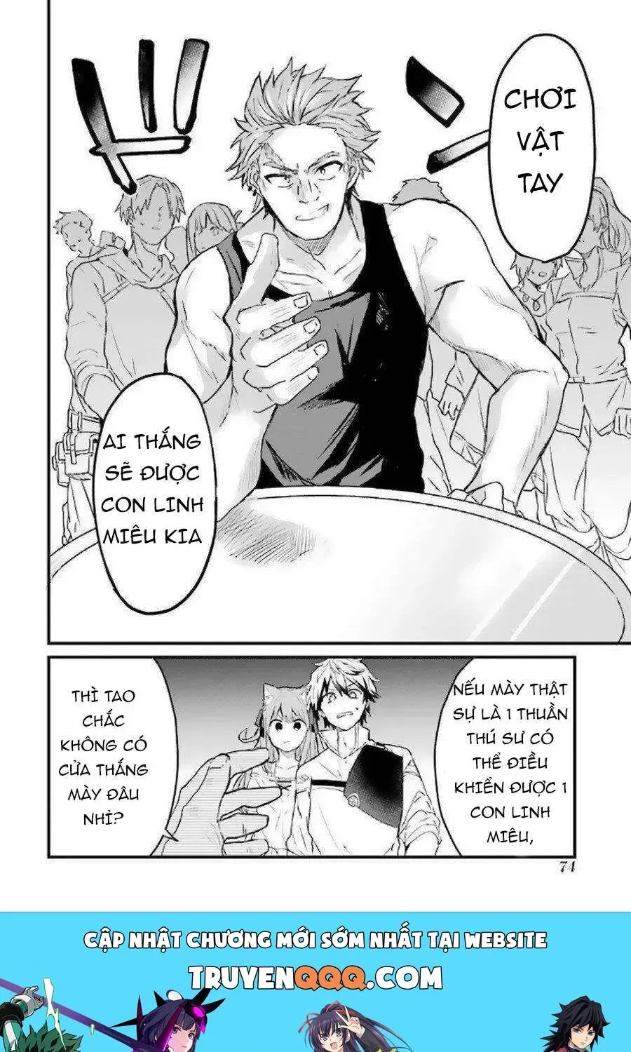 Luyện Thú Sư Bị Trục Xuất, Gặp Gỡ Linh Miêu Tộc Chap 3 - Next Chap 4