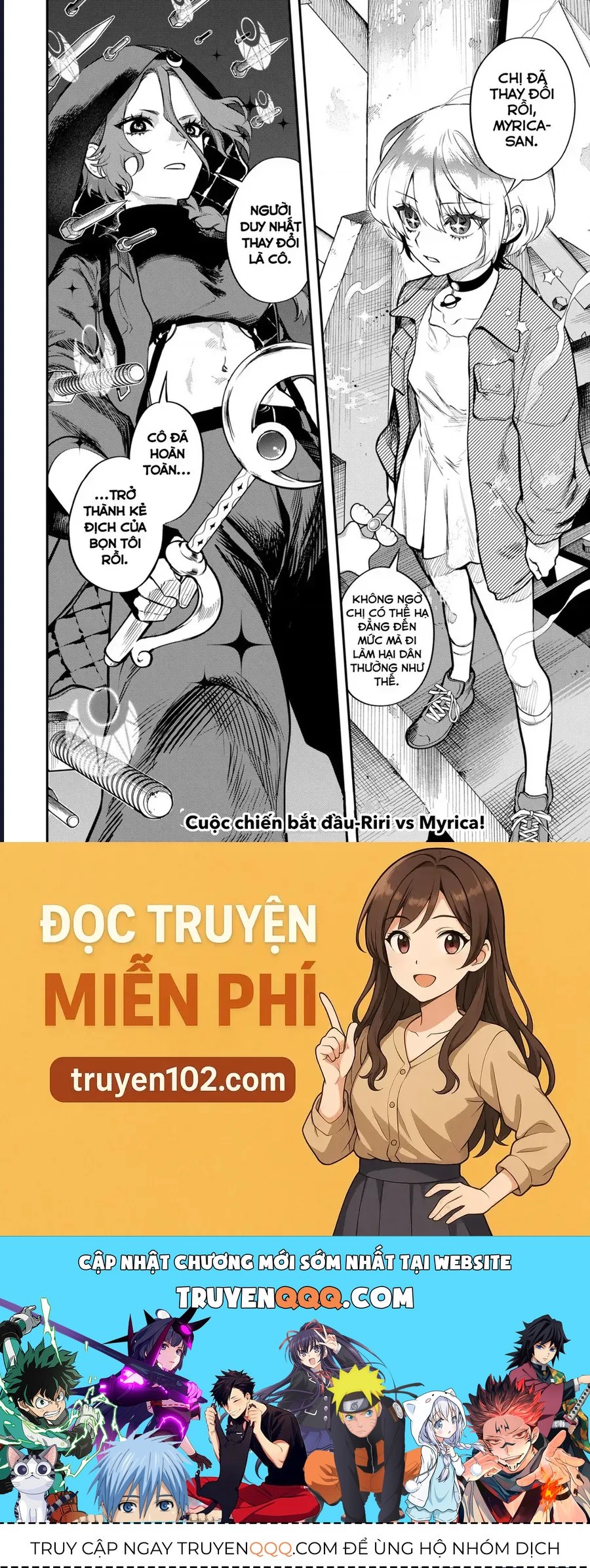 Ma Pháp Thiếu Nữ Và Cuộc Chiến Chống Ma Túy Chap 12 - Next Chap 13
