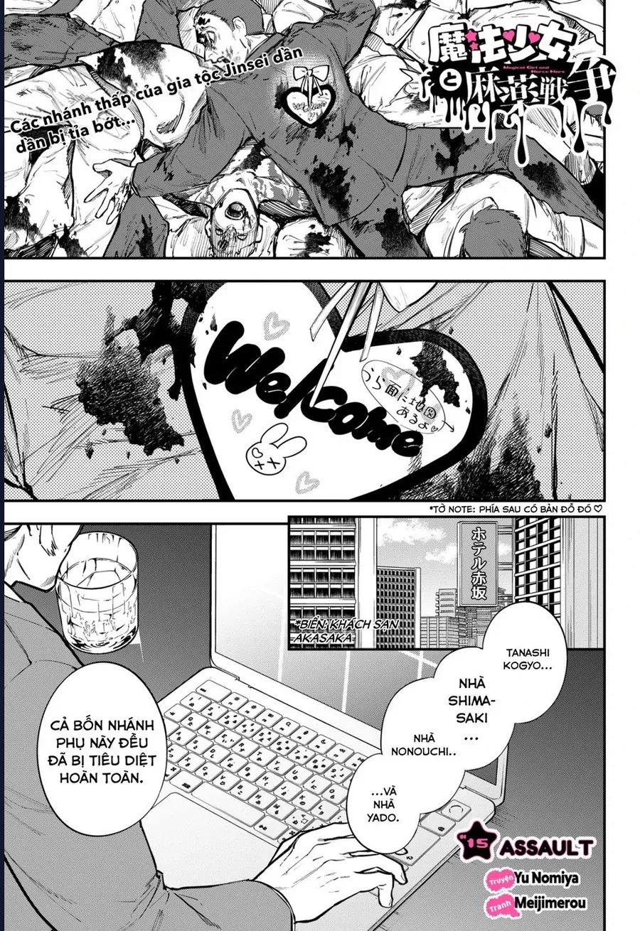 Ma Pháp Thiếu Nữ Và Cuộc Chiến Chống Ma Túy Chap 15 - Next Chap 16