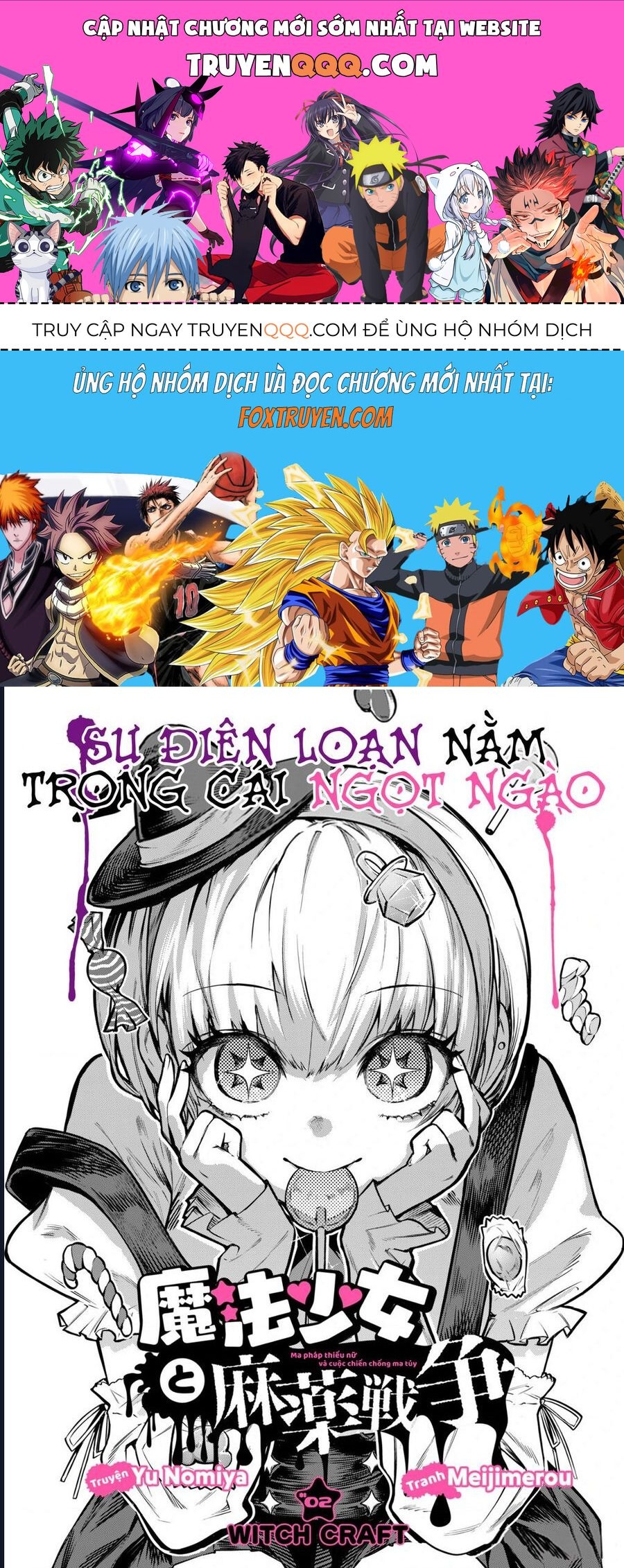 Ma Pháp Thiếu Nữ Và Cuộc Chiến Chống Ma Túy Chap 2 - Next Chap 3