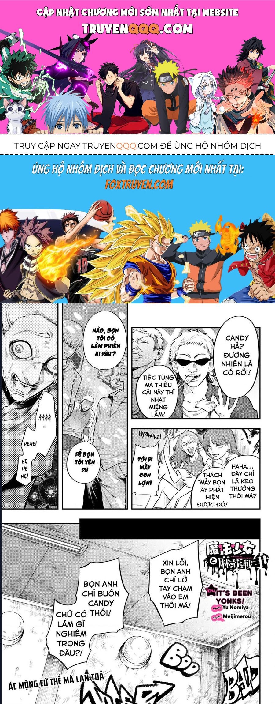 Ma Pháp Thiếu Nữ Và Cuộc Chiến Chống Ma Túy Chap 4 - Next Chap 5