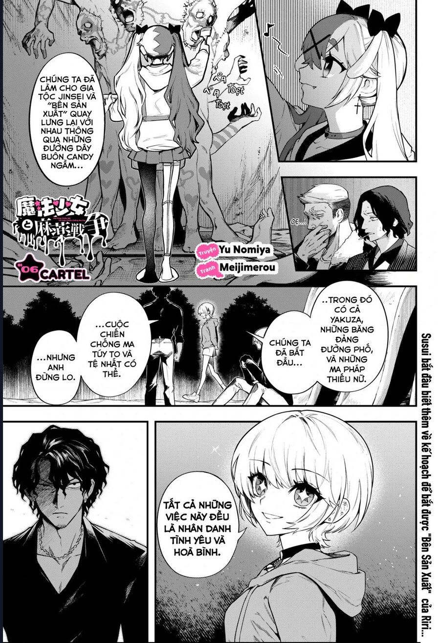 Ma Pháp Thiếu Nữ Và Cuộc Chiến Chống Ma Túy Chap 6 - Next Chap 7