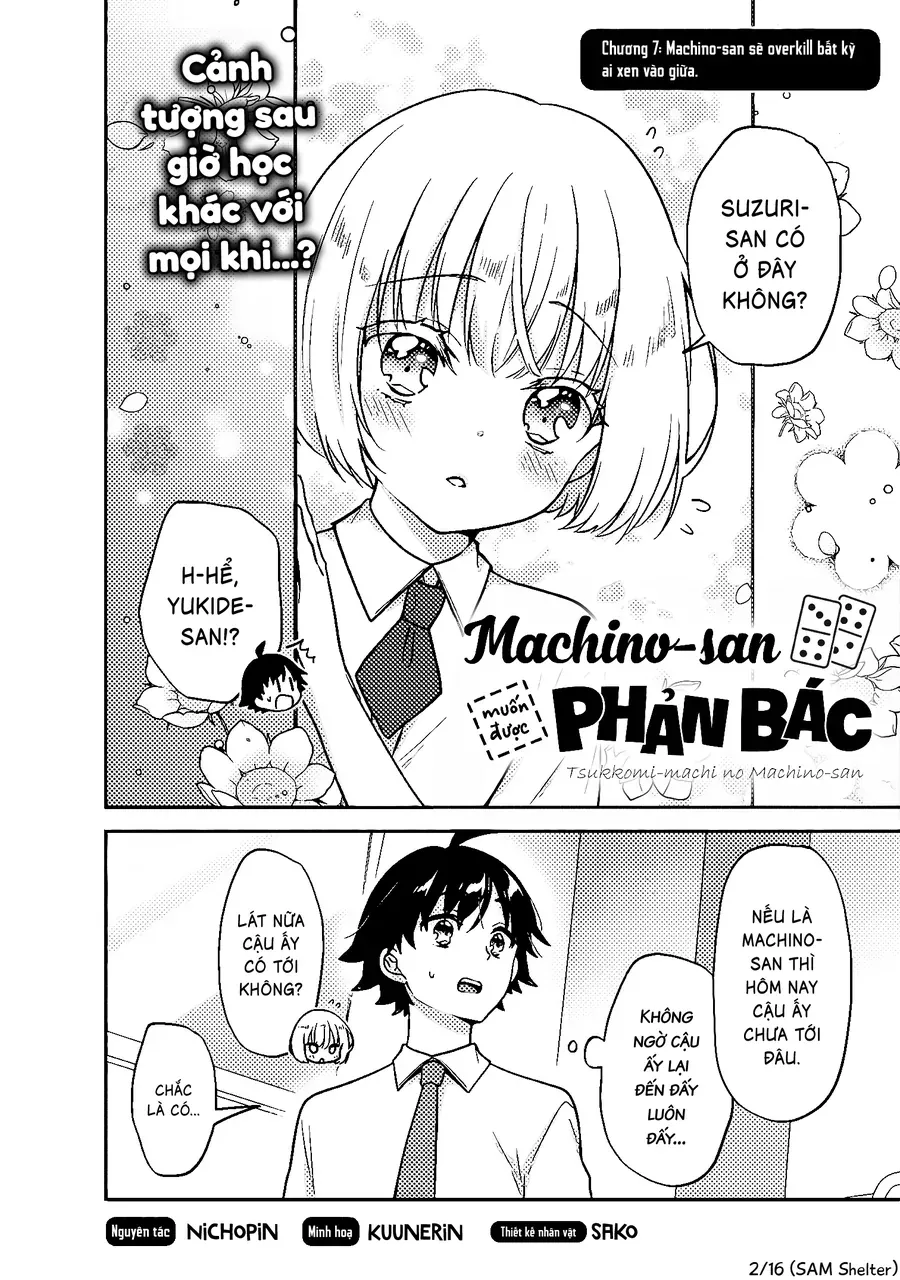 Machino-San Muốn Được Phản Bác Chap 7 - Next Chap 8
