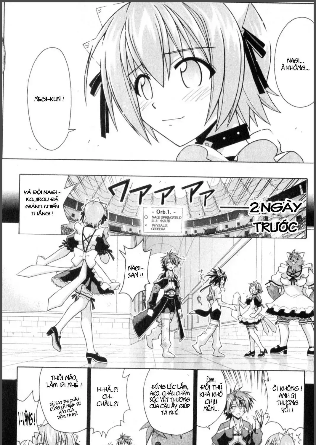Mahou Sensei Negima Chap 242 - Next Chap 243