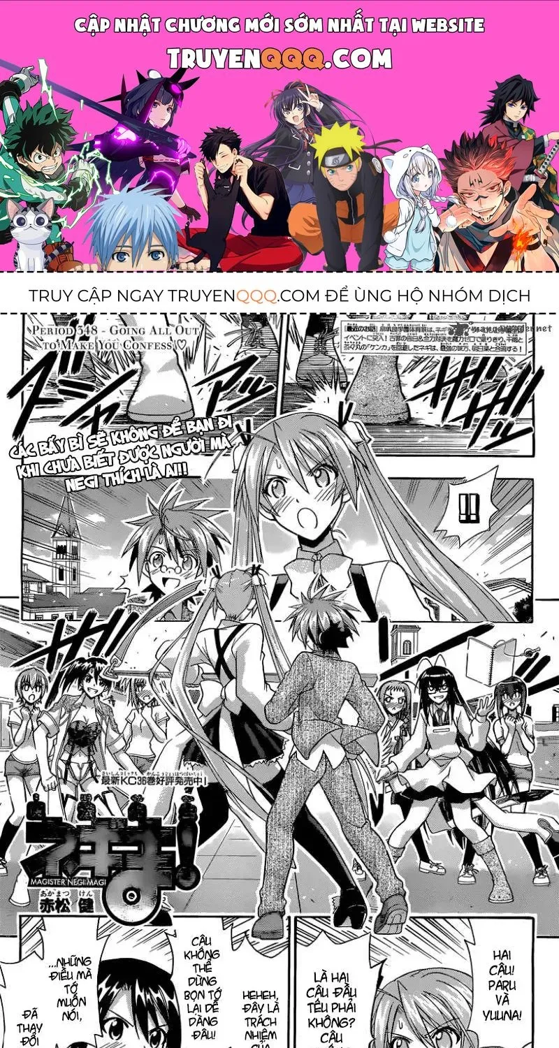 Mahou Sensei Negima Chap 348 - Next Chap 349