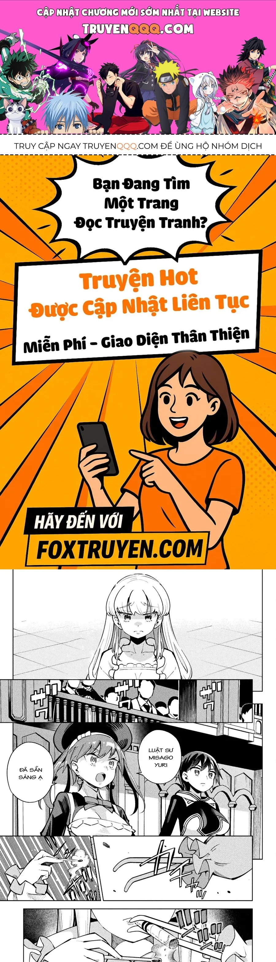 Mahou Shoujo × Haiboku Saiban Chap 14 - Next Chap 15