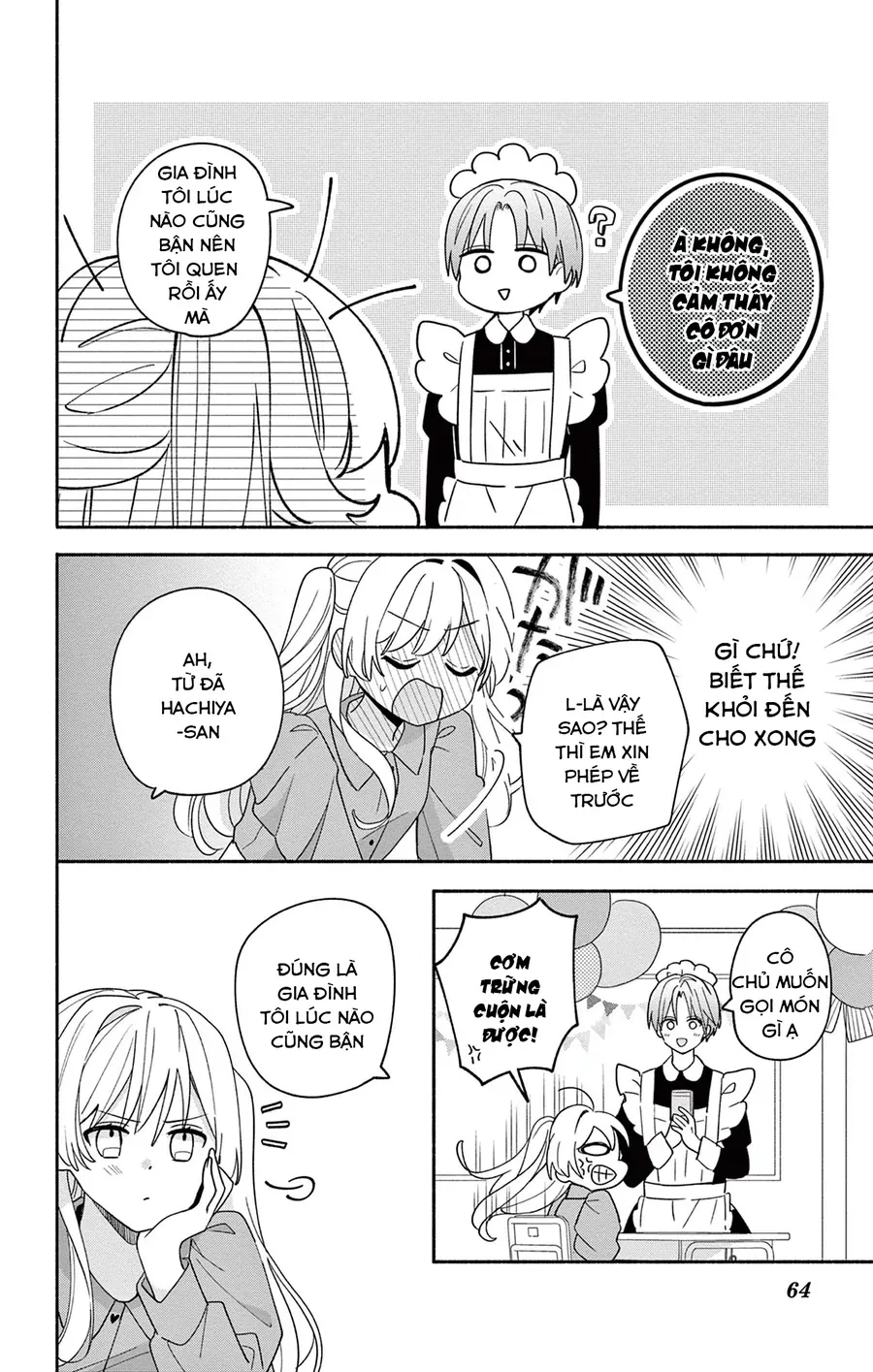 Maid Wa Koisuru Hachiya-Kun Chap 10 - Next Chap 11