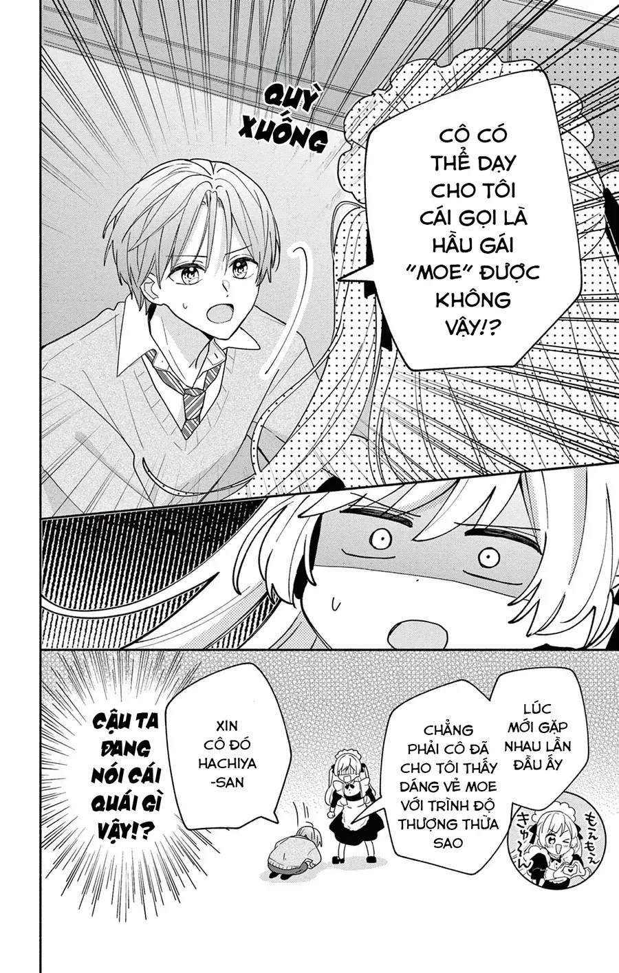 Maid Wa Koisuru Hachiya-Kun Chap 10 - Next Chap 11