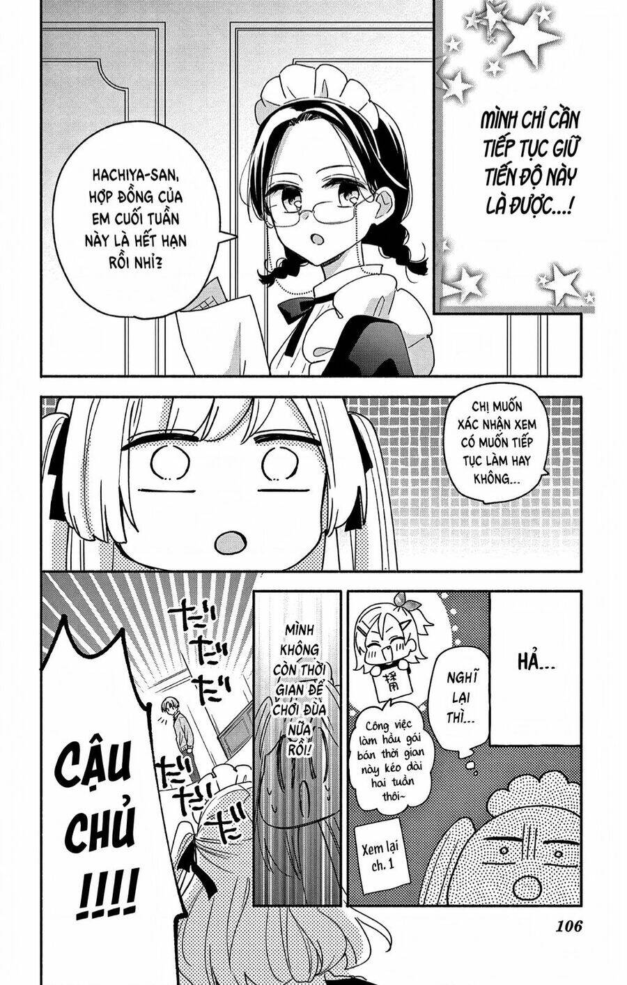 Maid Wa Koisuru Hachiya-Kun Chap 4 - Next Chap 5