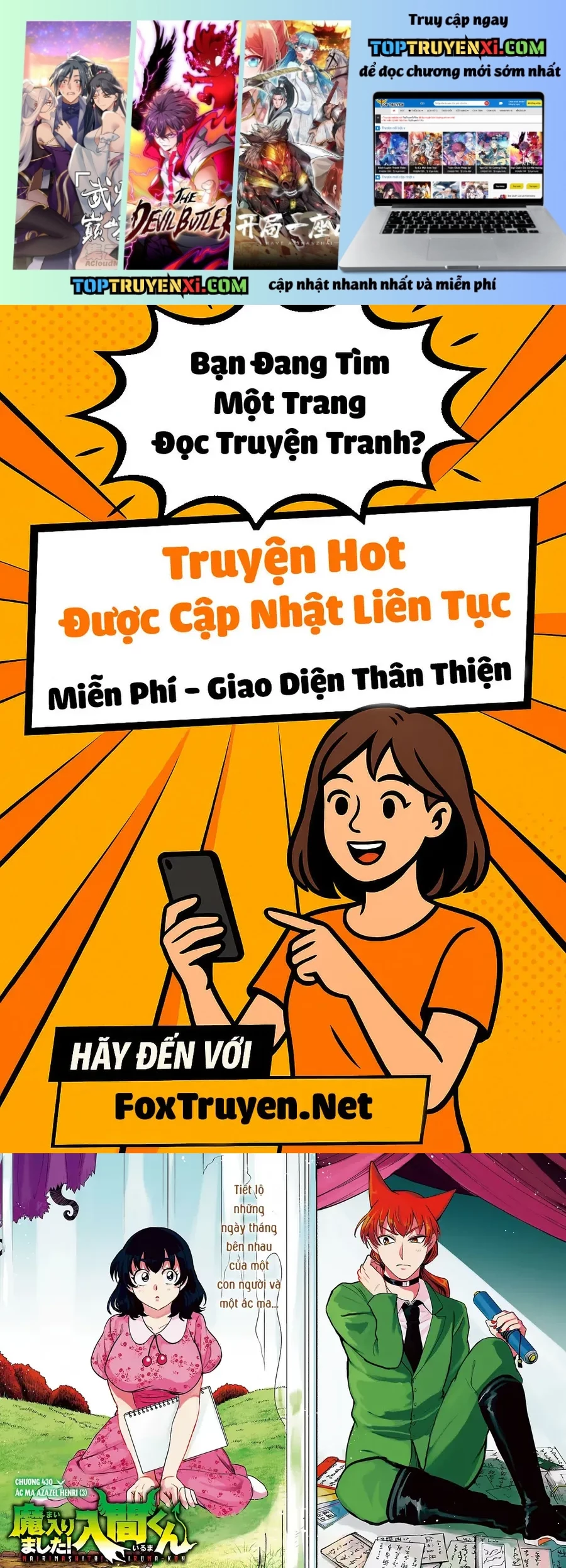 Mairimashita! Iruma-Kun Chap 430 - Next Chap 431