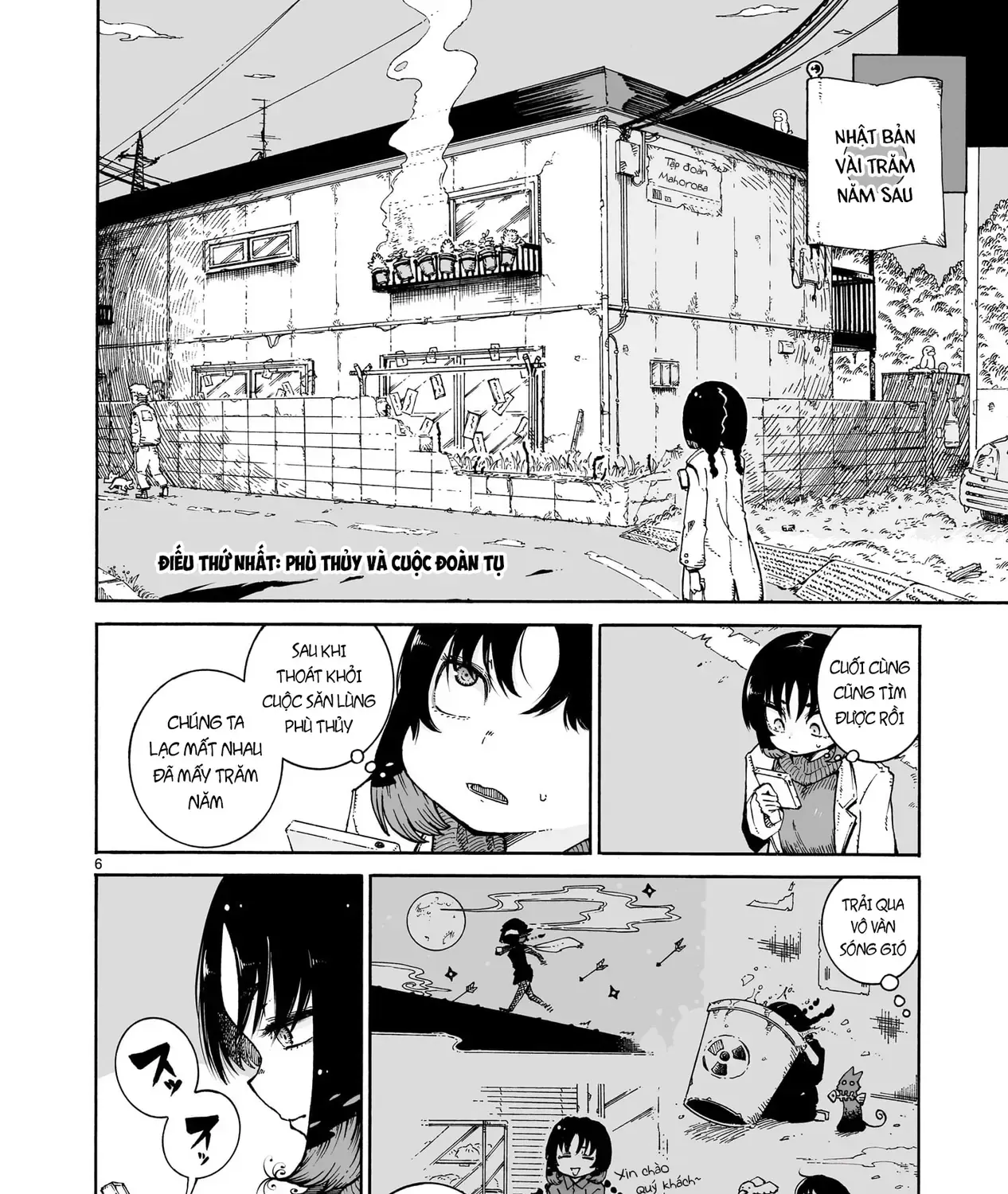 Majo To Kyurasu - Phù Thủy Phê Pha Chap 1 - Next Chap 2