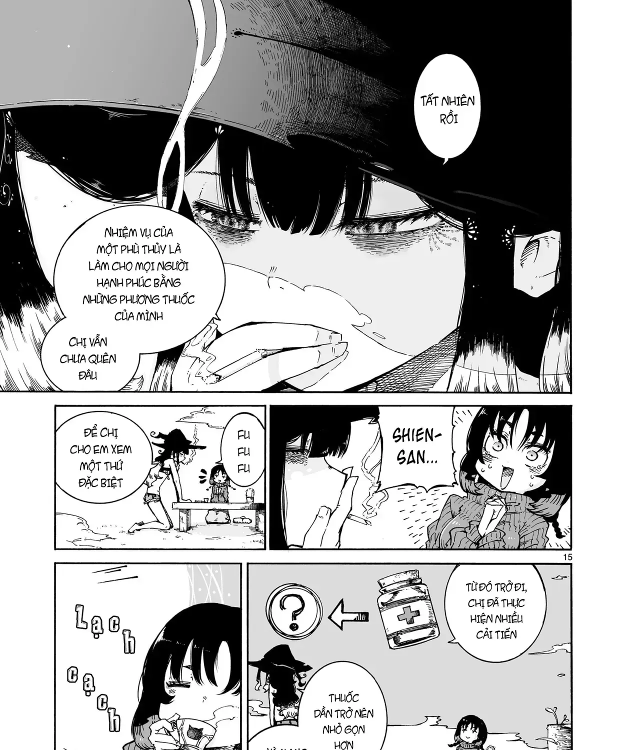 Majo To Kyurasu - Phù Thủy Phê Pha Chap 1 - Next Chap 2