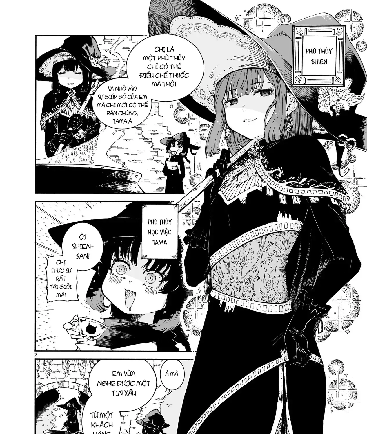 Majo To Kyurasu - Phù Thủy Phê Pha Chap 1 - Next Chap 2