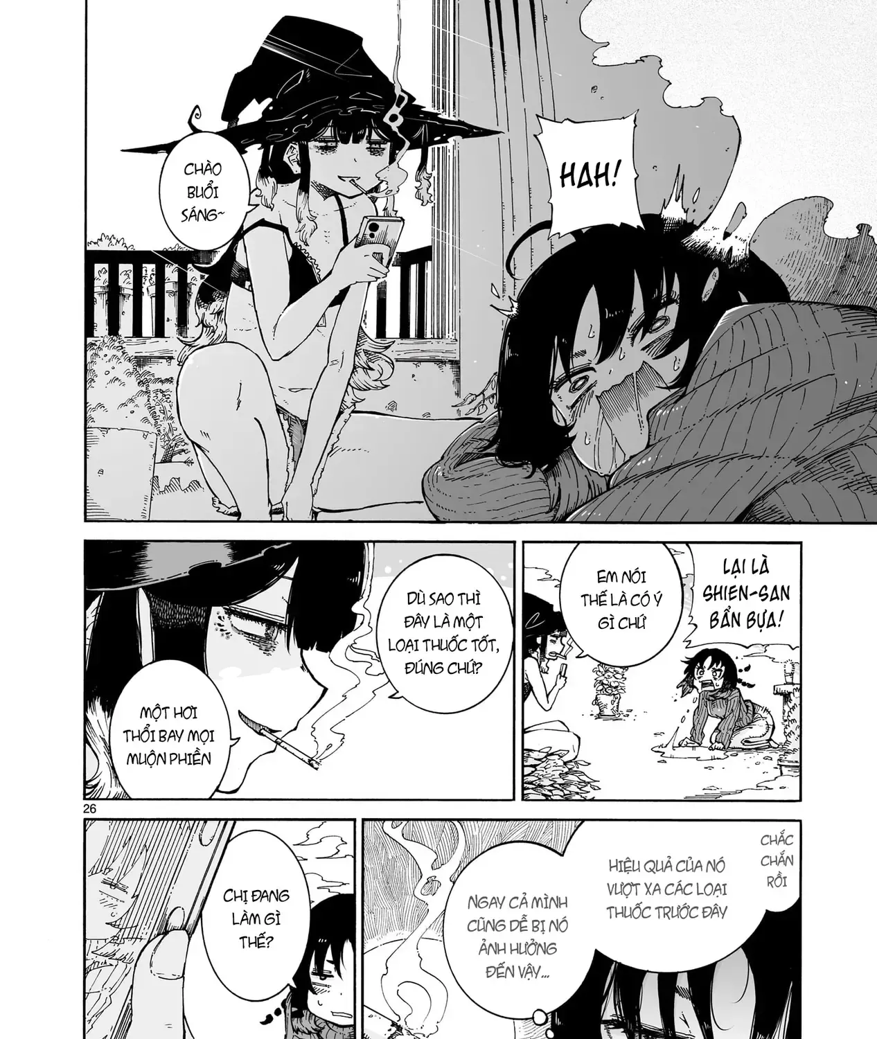 Majo To Kyurasu - Phù Thủy Phê Pha Chap 1 - Next Chap 2