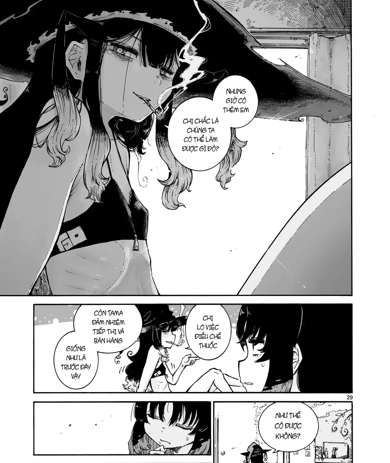 Majo To Kyurasu - Phù Thủy Phê Pha Chap 1 - Next Chap 2