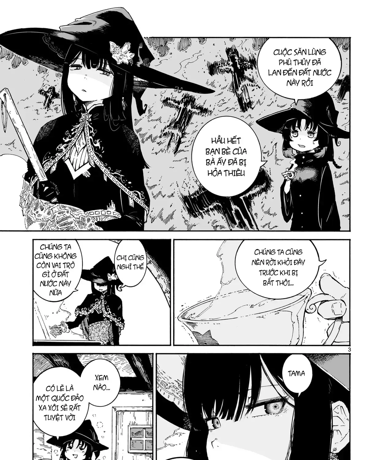 Majo To Kyurasu - Phù Thủy Phê Pha Chap 1 - Next Chap 2