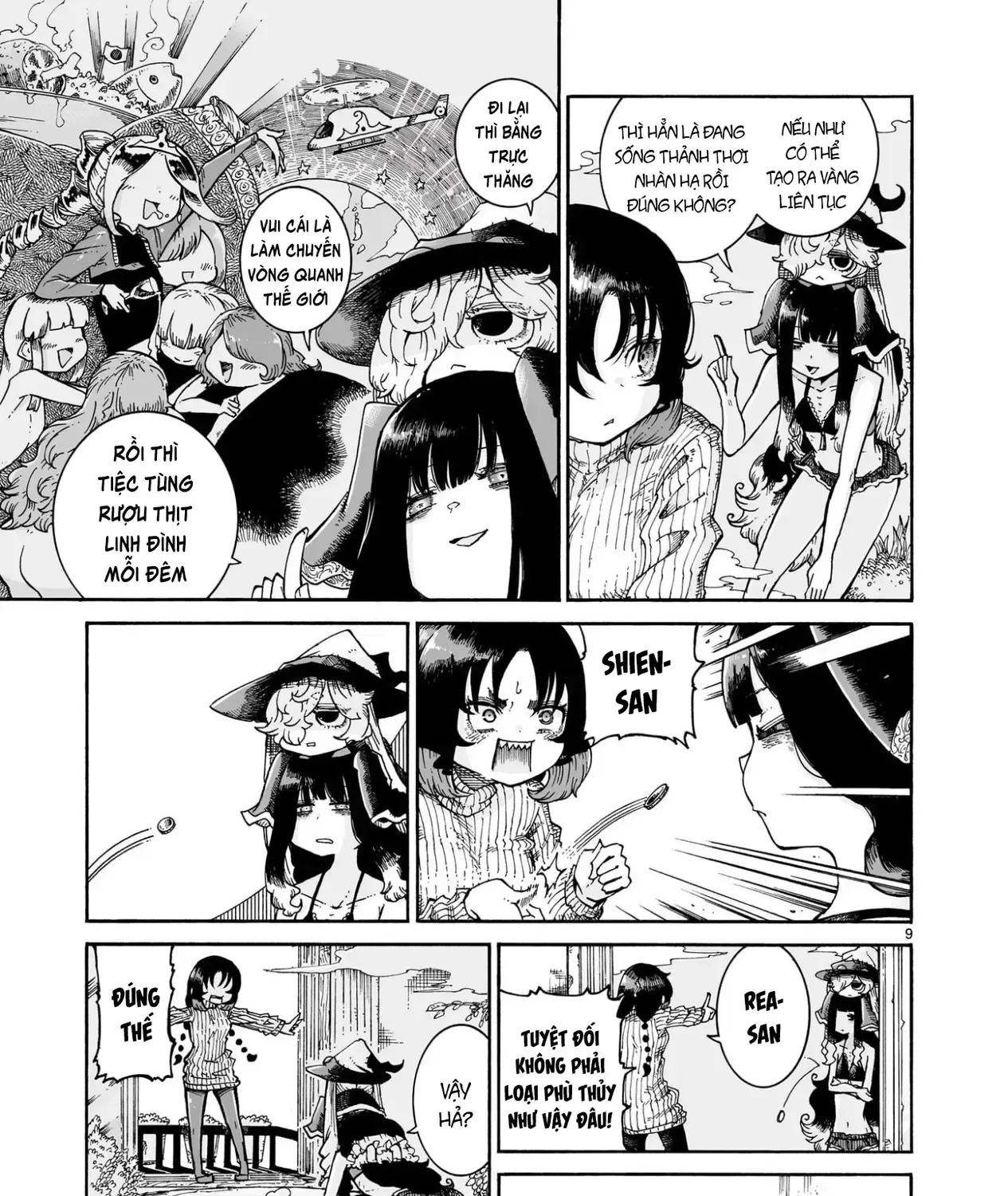 Majo To Kyurasu - Phù Thủy Phê Pha Chap 10.2 - Next Chap 11.2