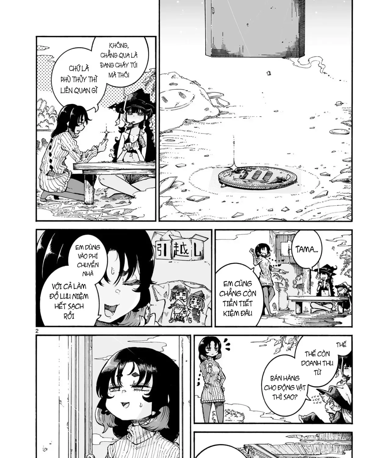 Majo To Kyurasu - Phù Thủy Phê Pha Chap 10.2 - Next Chap 11.2