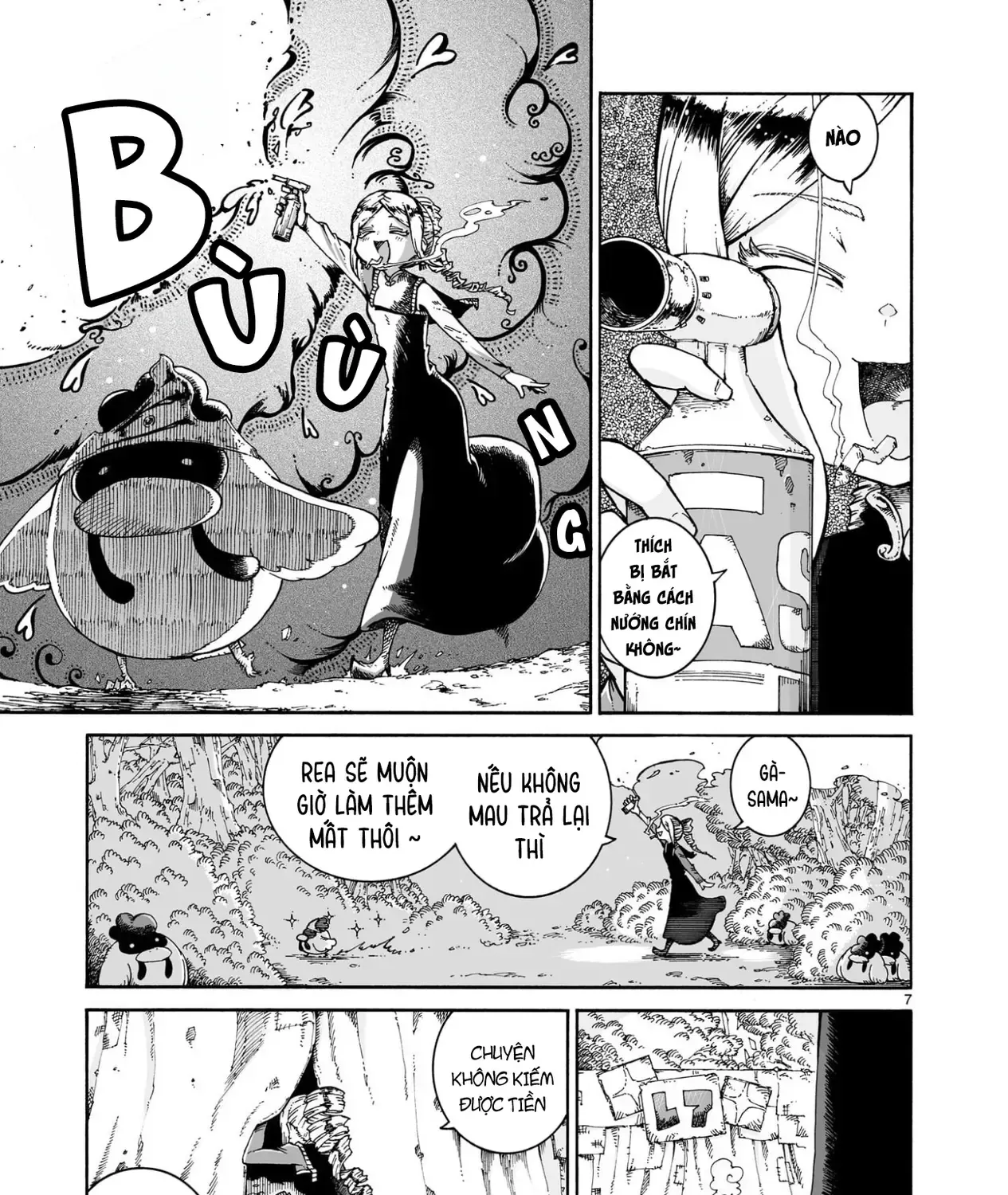 Majo To Kyurasu - Phù Thủy Phê Pha Chap 11.1 - Next Chap 12.1